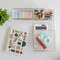 Martha Stewart Kerry Plastic Stackable Office Desk Drawer Organizers with Gold Trim, Set of 6 BE-PB3685-G-6-CLRGLD-MS - alternate 9